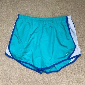 Nike Children’s Teal/Blue Tempo Running Shorts